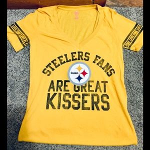 PINK Victoria Secret Steelers NFL Tee
